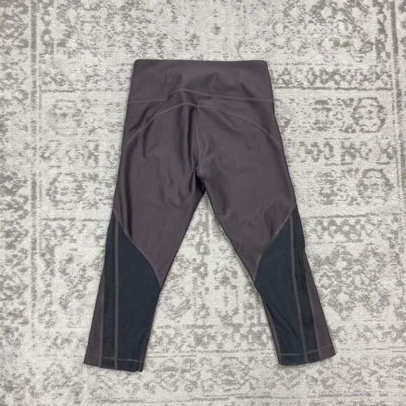Under Armour Leggings Heat Gear Compression Capri Mesh Pants Size Medium - Picture 3 of 7
